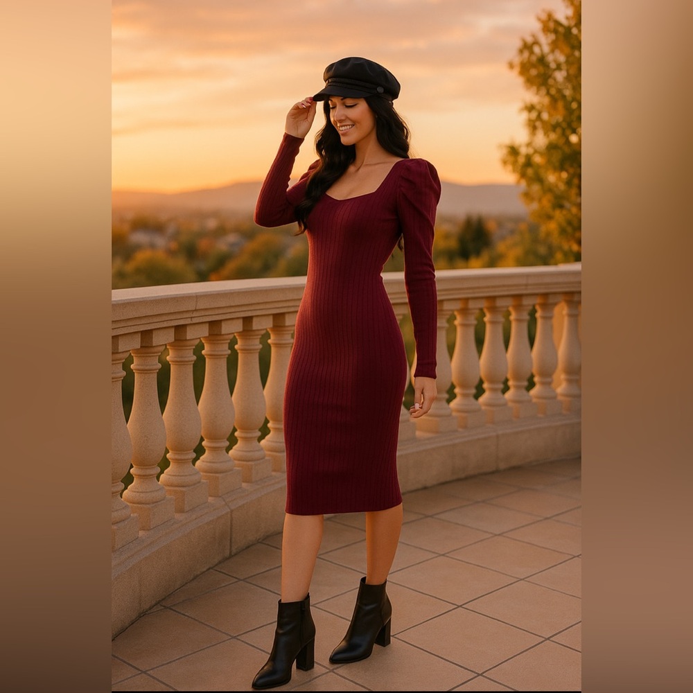 Rachel Parcell Sweater Midi Dress - NWOT XXL